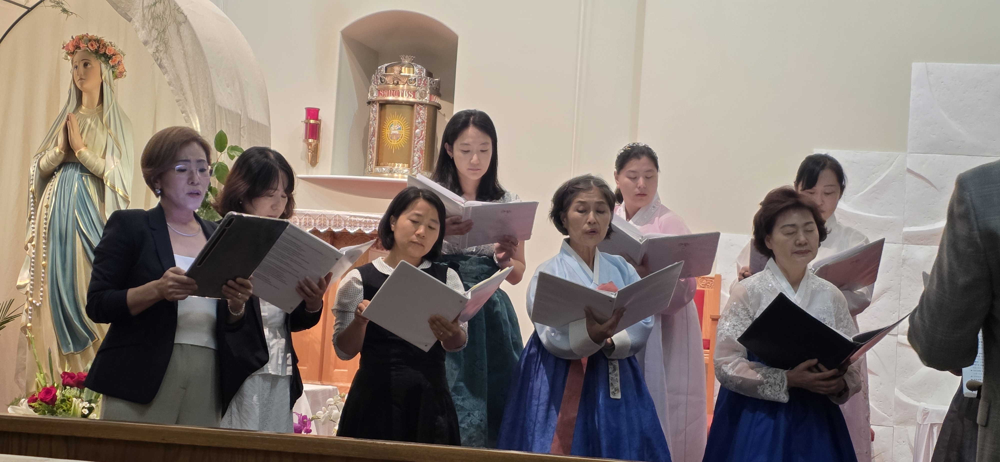 Salve Regina _Lambillotte, 램빌로떼 합창 성가대/김정자 세실리아 반주
