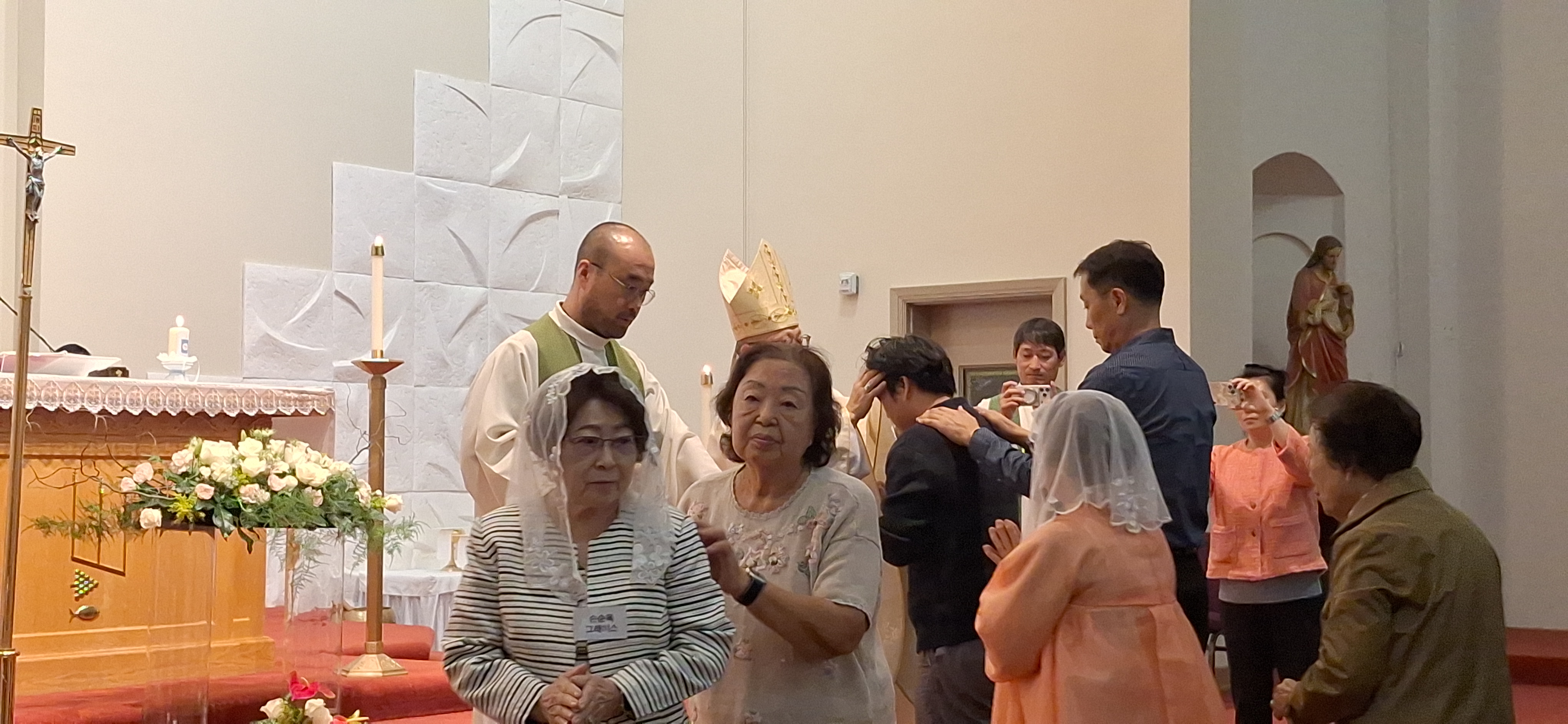 김주영 주교님 견진성사 미사