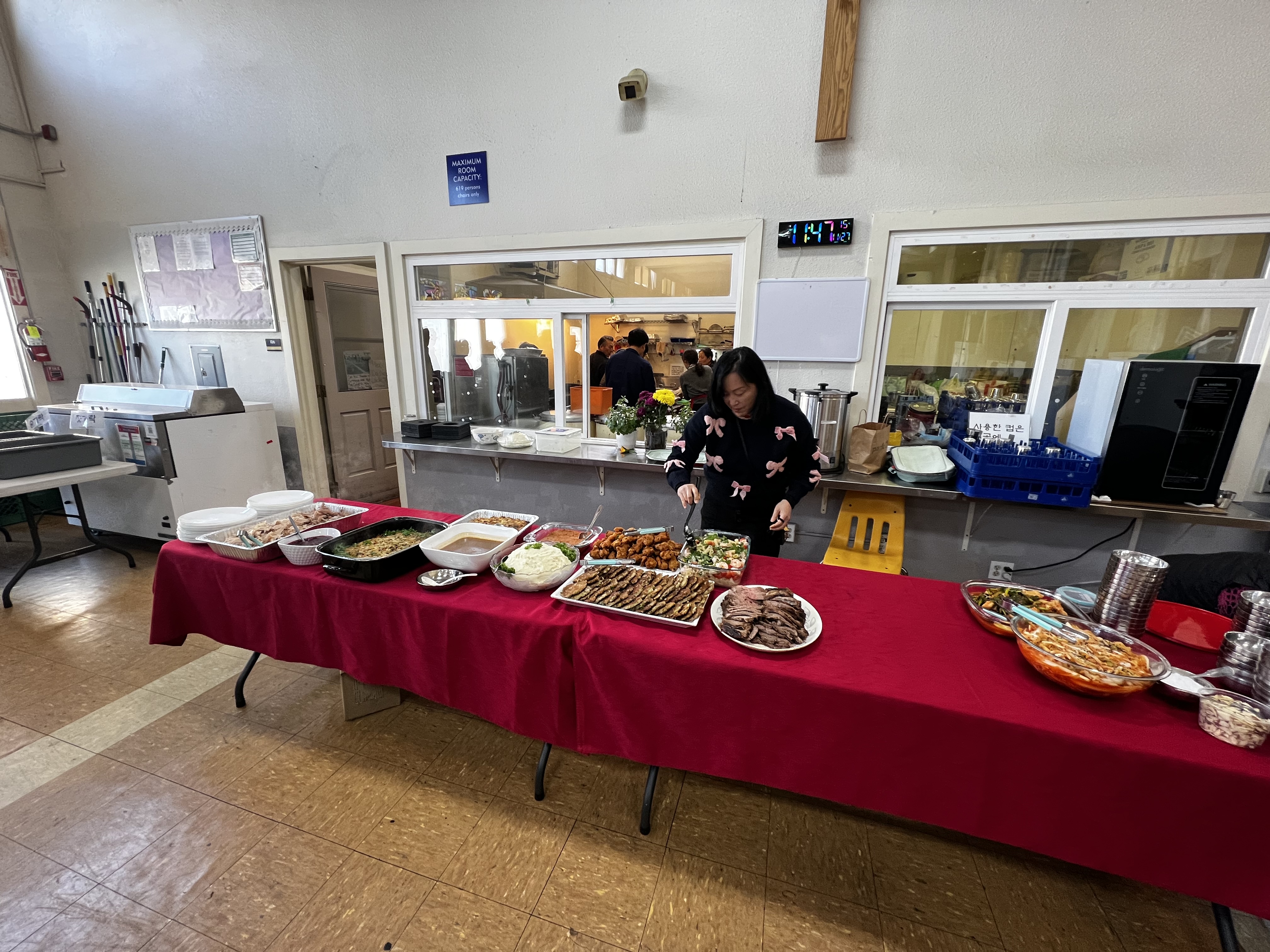 추수감사절 맞이 점심 나눔 행사