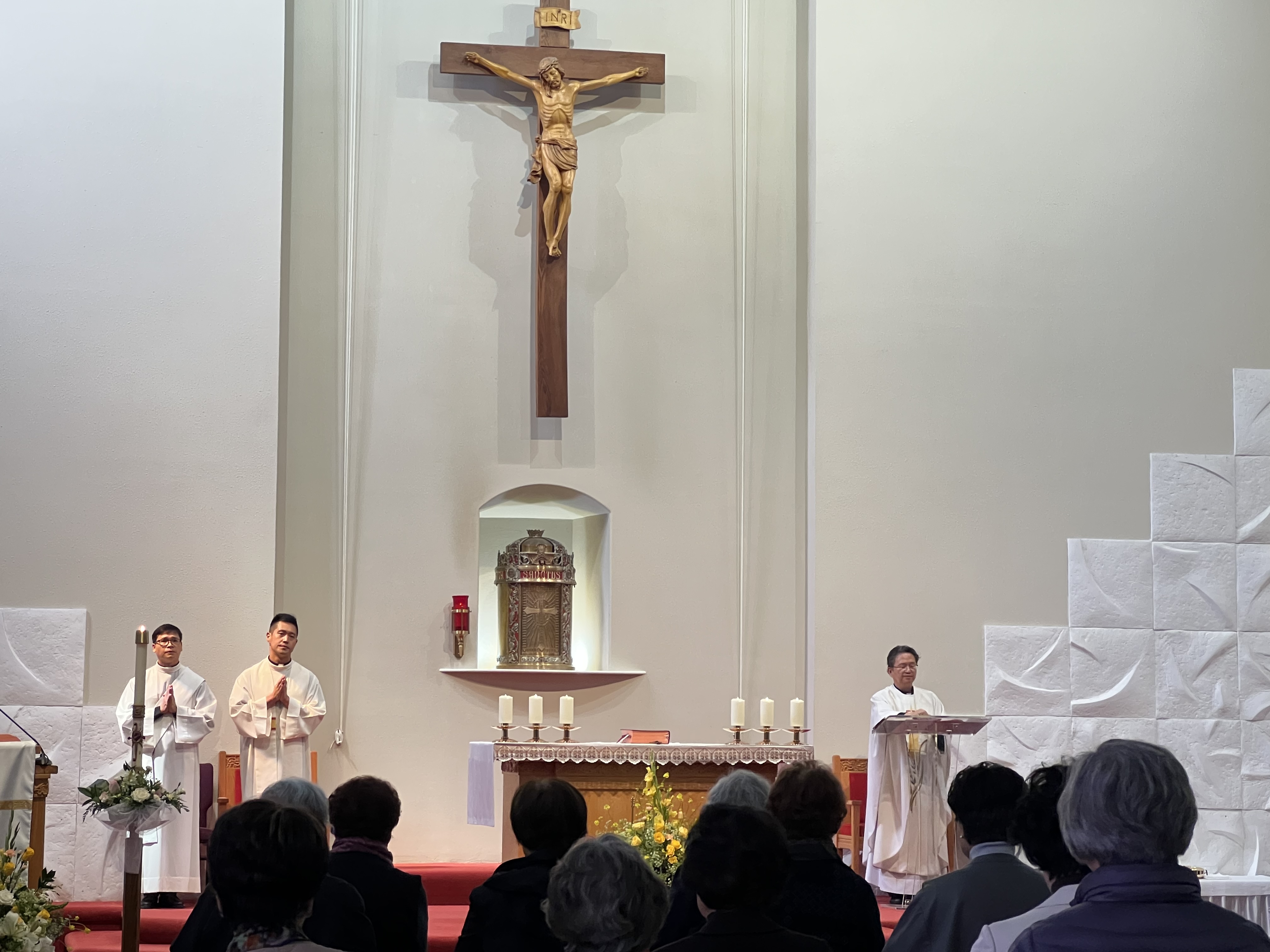 김학배 안젤로 신부님 부임, “부르심에 대한 순명과 용기”로 사목 여정 시작 (2026.4.22)