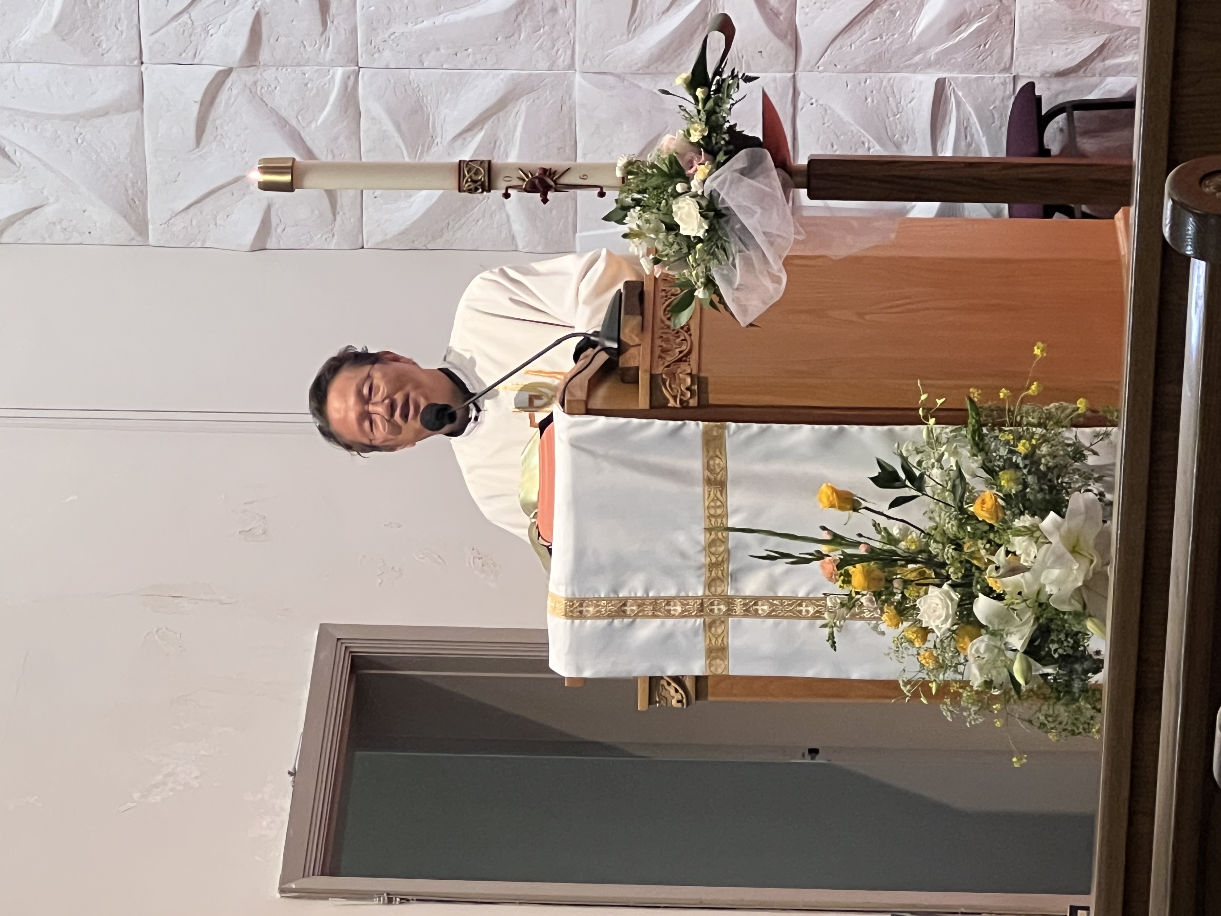 김학배 안젤로 신부님 부임, “부르심에 대한 순명과 용기”로 사목 여정 시작 (2026.4.22)