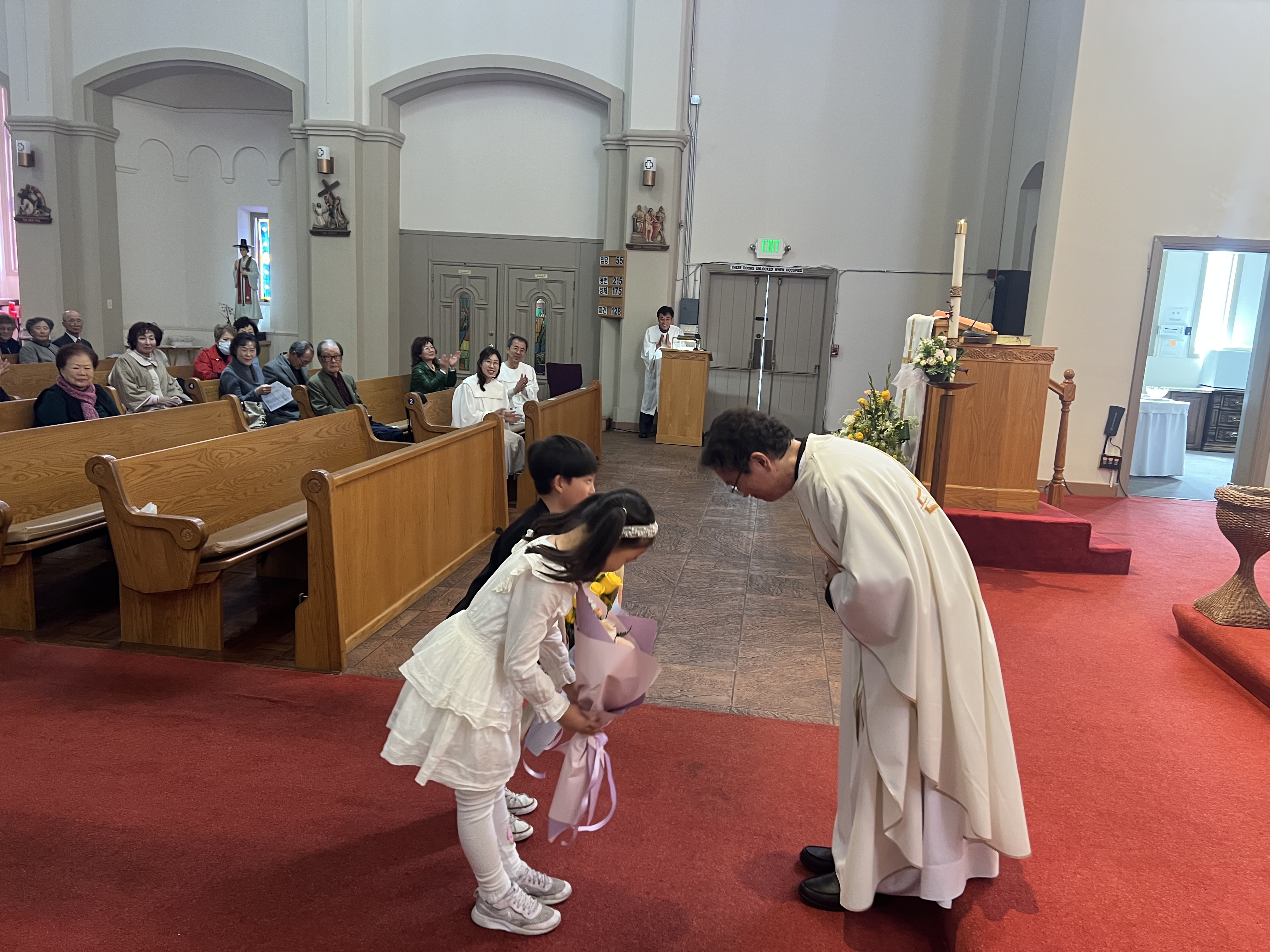 김학배 안젤로 신부님 부임, “부르심에 대한 순명과 용기”로 사목 여정 시작 (2026.4.22)