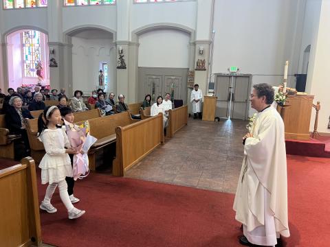 김학배 안젤로 신부님 부임, “부르심에 대한 순명과 용기”로 사목 여정 시작 (2026.4.22)